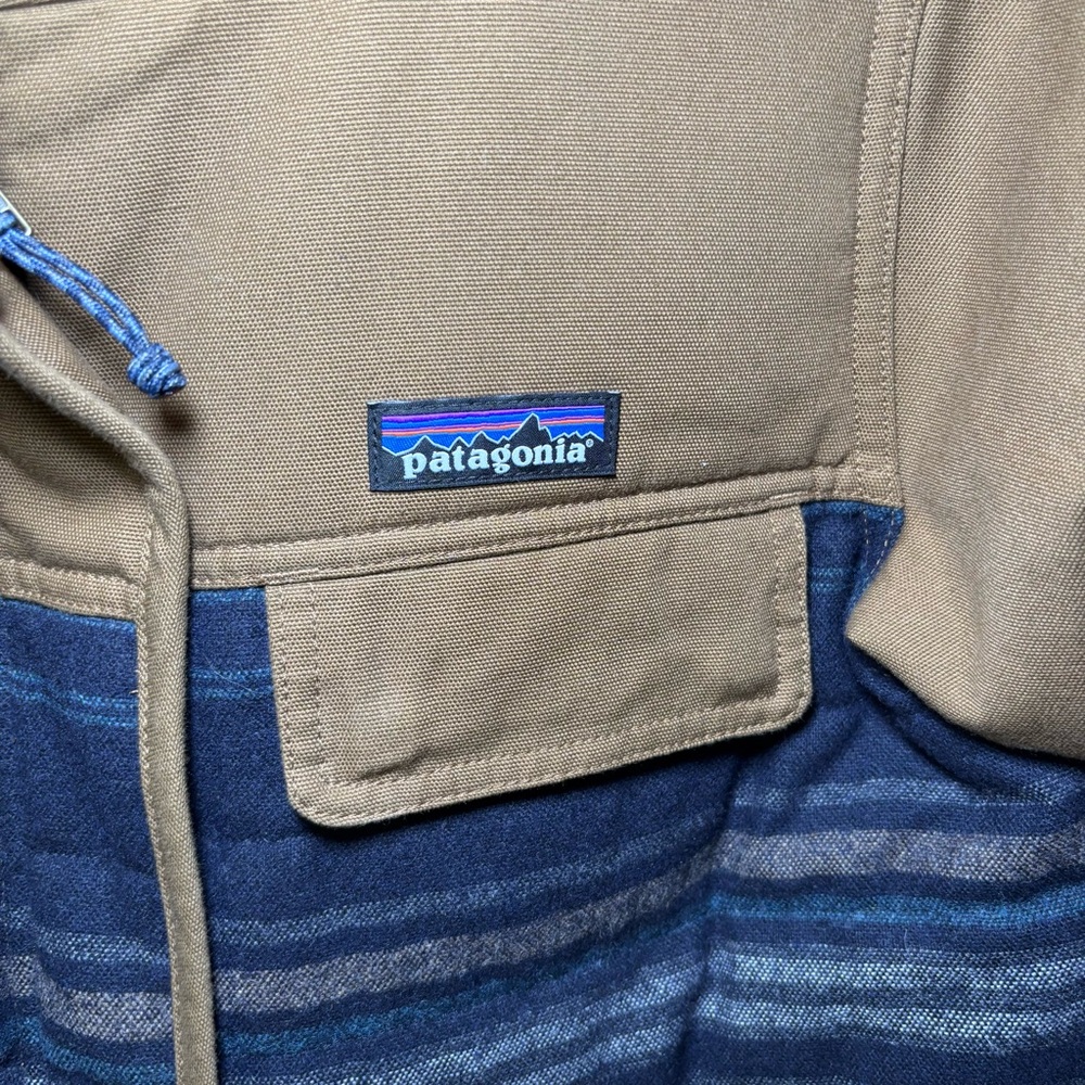 Patagonia OUT YONDER Parka Wool Jacket Womens Size XS Full Zip Snap Button - Picture 3 of 13